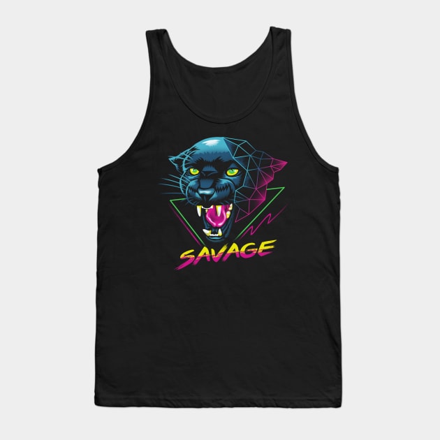 Savage Tank Top by Vincent Trinidad Art